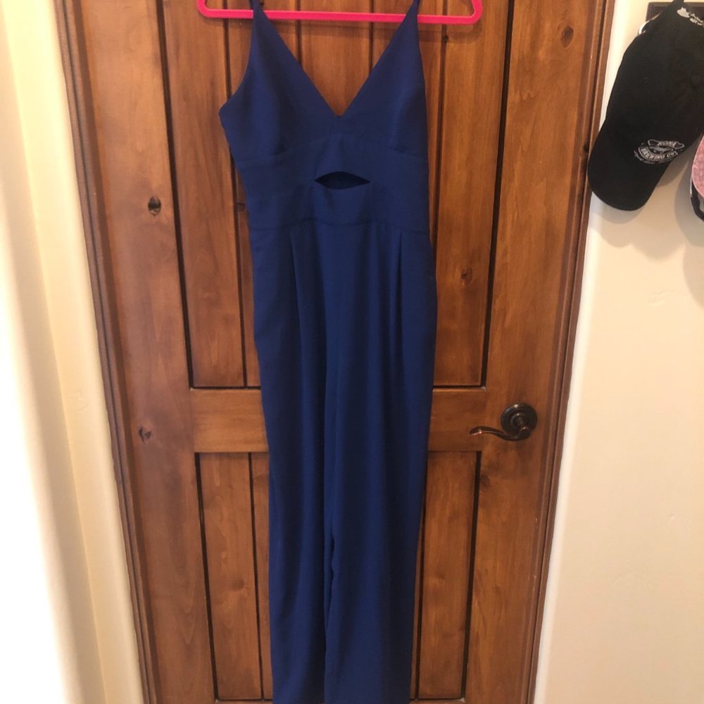 Royal Blue Jumpsuit